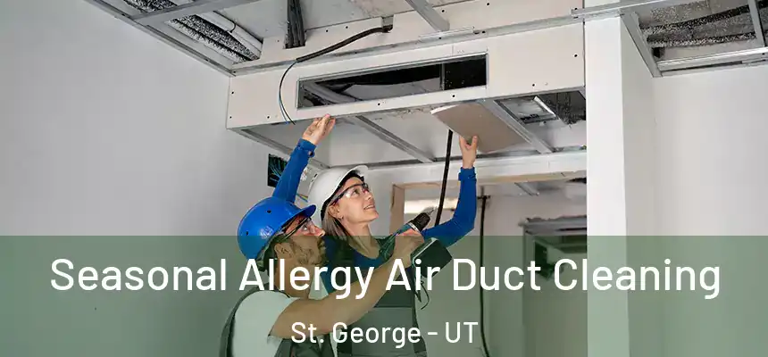 Seasonal Allergy Air Duct Cleaning St. George - UT